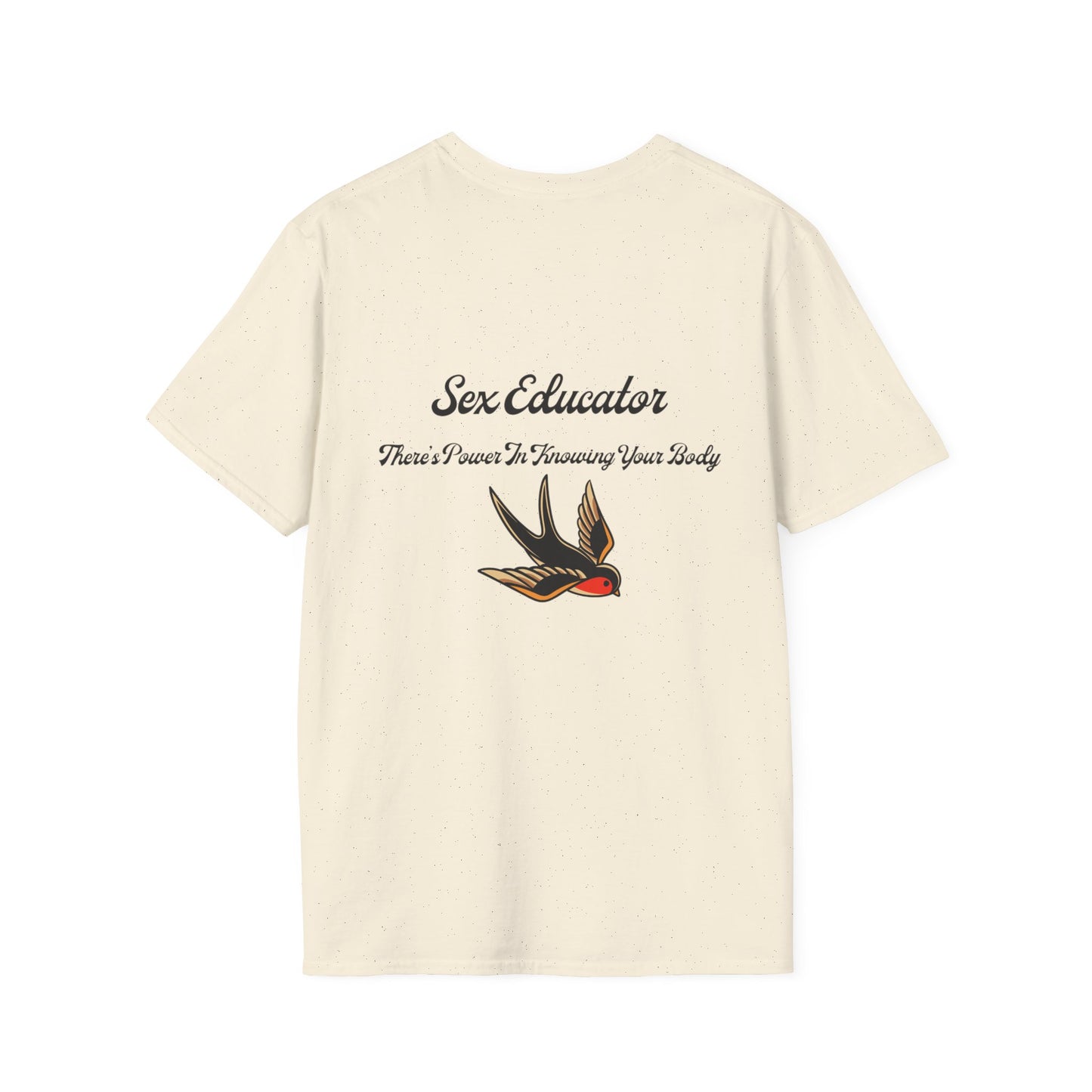 Empowerment T-Shirt, Unisex Softstyle Tee, Sex Educator Gift, Body Positivity Apparel, Feminist Fashion Top, Bold Graphic Tee