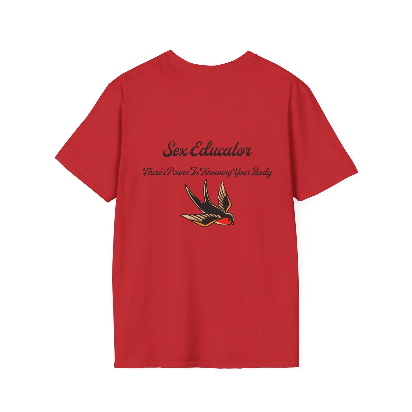Empowerment T-Shirt, Unisex Softstyle Tee, Sex Educator Gift, Body Positivity Apparel, Feminist Fashion Top, Bold Graphic Tee