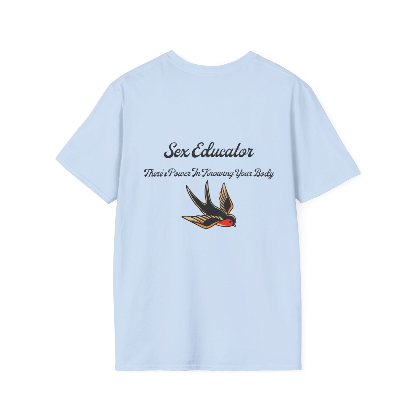 Empowerment T-Shirt, Unisex Softstyle Tee, Sex Educator Gift, Body Positivity Apparel, Feminist Fashion Top, Bold Graphic Tee