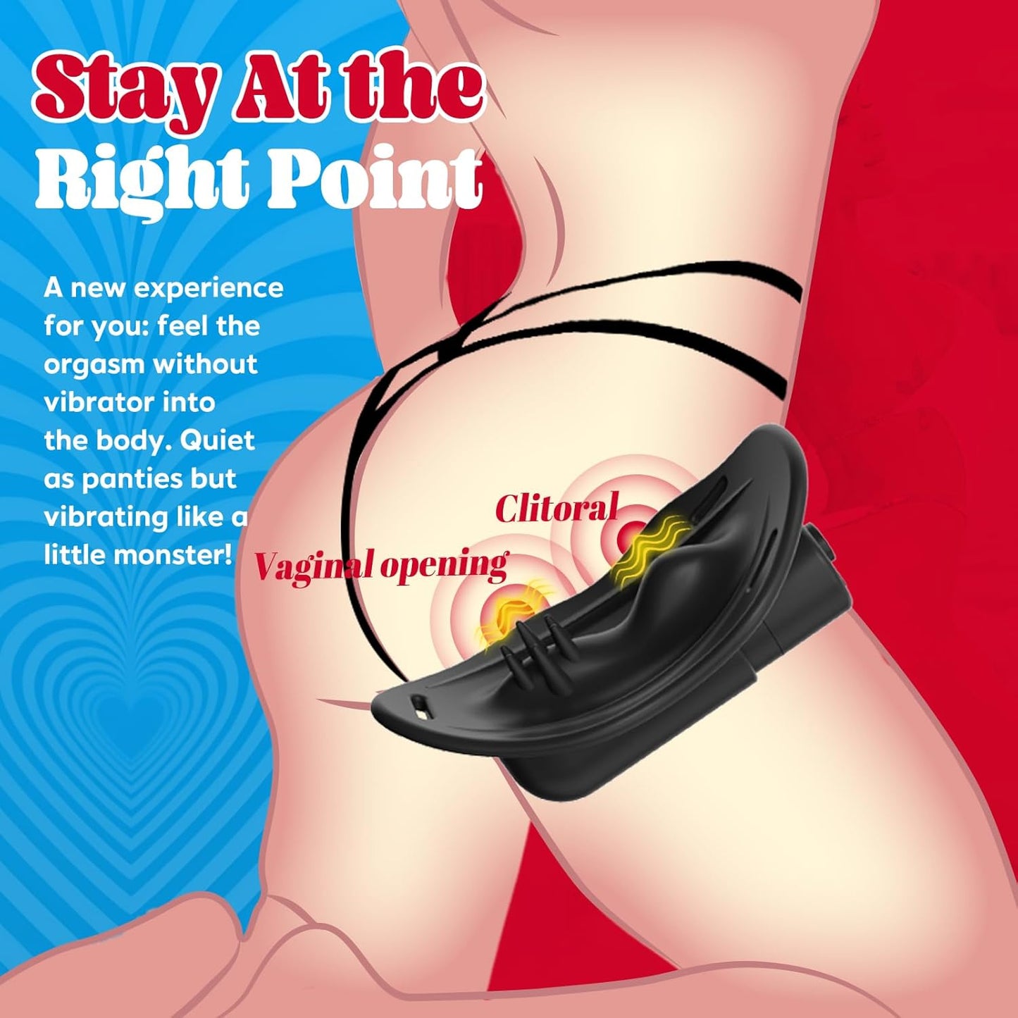SirenGlide Powerful Wearable Panty Vibrator-1