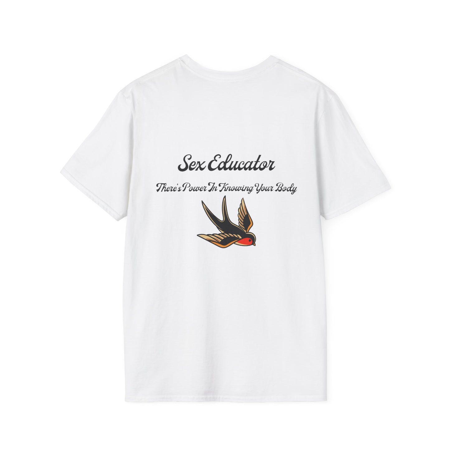Empowerment T-Shirt, Unisex Softstyle Tee, Sex Educator Gift, Body Positivity Apparel, Feminist Fashion Top, Bold Graphic Tee