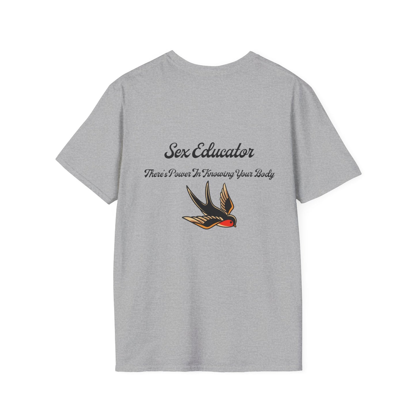 Empowerment T-Shirt, Unisex Softstyle Tee, Sex Educator Gift, Body Positivity Apparel, Feminist Fashion Top, Bold Graphic Tee