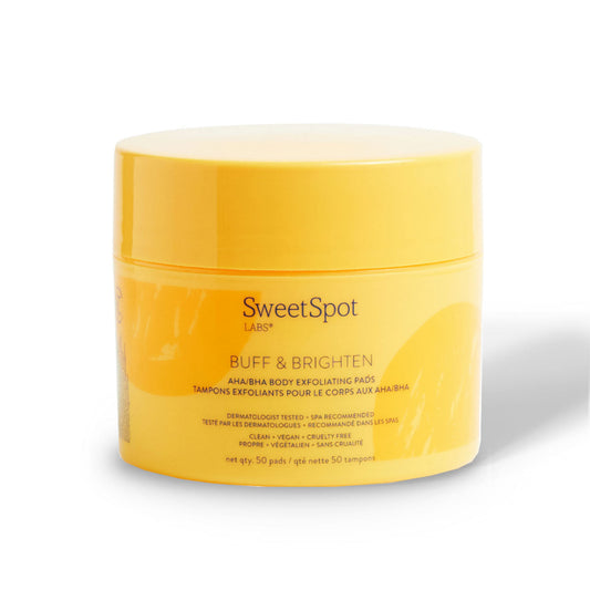 SweetSpot Labs Buff & Brighten Body Exfoliating Pads-0