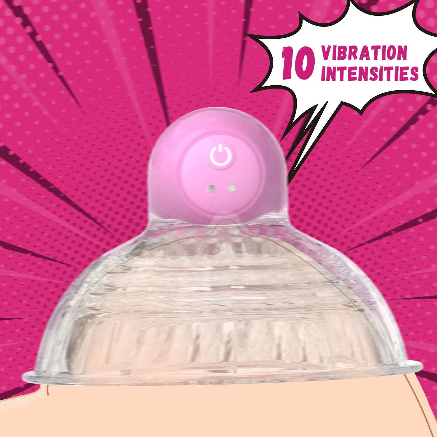 Remote-Controlled Vibration Nipple Teasers-2