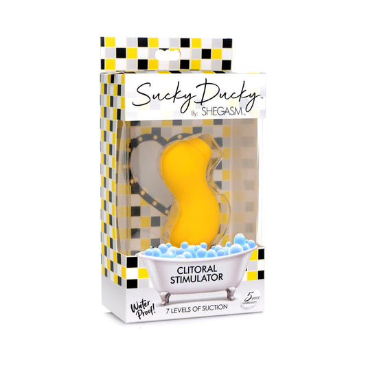 Shegasm Sucky Ducky Clitoral Stimulator Yellow-0